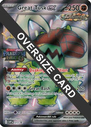 Great Tusk ex 072  - Holofoil Jumbo Cards - Promo