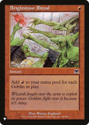 Brightstone Ritual (LIST-ONS-191) - The List
