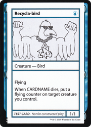Recycla-bird (CMB1-028) - Mystery Booster Playtest Cards 2021