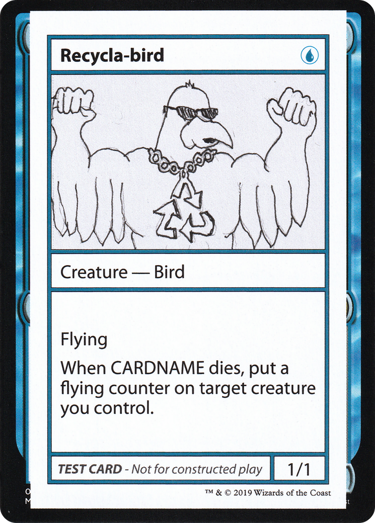 Recycla-bird (CMB1-028) - Mystery Booster Playtest Cards 2021