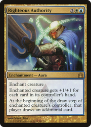 Righteous Authority (RTR-189) - Return to Ravnica Foil