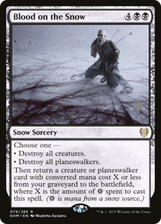 Blood on the Snow (PPKHM-79P) - Kaldheim Promos: (snow)