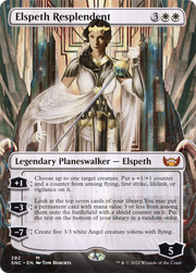 Elspeth Resplendent (SNC-282) - Streets of New Capenna (Borderless) Foil