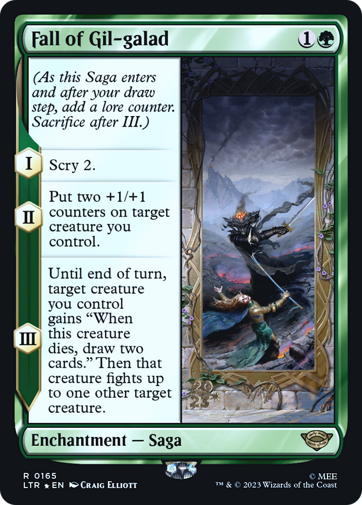 Fall of Gil-galad (PRE-165S) - Tales of Middle-earth Promos Foil