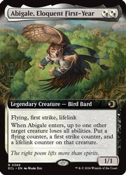 Abigale, Eloquent First-Year (Extended Art) (ECL-368) - Lorwyn Eclipsed Foil