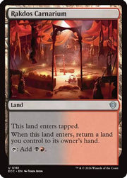 Rakdos Carnarium (ECC-161) - Commander: Lorwyn Eclipsed
