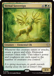 Vernal Sovereign (ECC-135) - Commander: Lorwyn Eclipsed