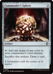 Commander's Sphere (ECC-139) - Commander: Lorwyn Eclipsed