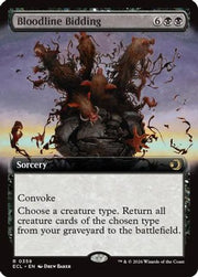 Bloodline Bidding (Extended Art) (ECL-359) - Lorwyn Eclipsed Foil