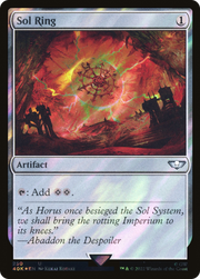 Sol Ring (40K-250) - Warhammer 40,000 Commander Foil