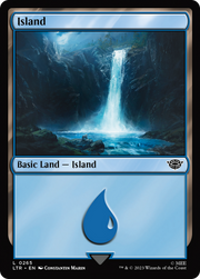 Island (LTR-265) - The Lord of the Rings: Tales of Middle-earth Foil