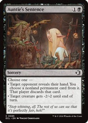 Auntie's Sentence (ECL-085) - Lorwyn Eclipsed Foil
