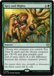 Spry and Mighty (ECL-195) - Lorwyn Eclipsed Foil