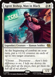 Agent Bishop, Man in Black (TMT-002) - Teenage Mutant Ninja Turtles