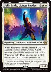 Sally Pride, Lioness Leader (TMT-024) - Teenage Mutant Ninja Turtles Foil