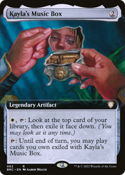 Kayla's Music Box (BRC-062) - The Brothers' War Commander: (Extended Art)