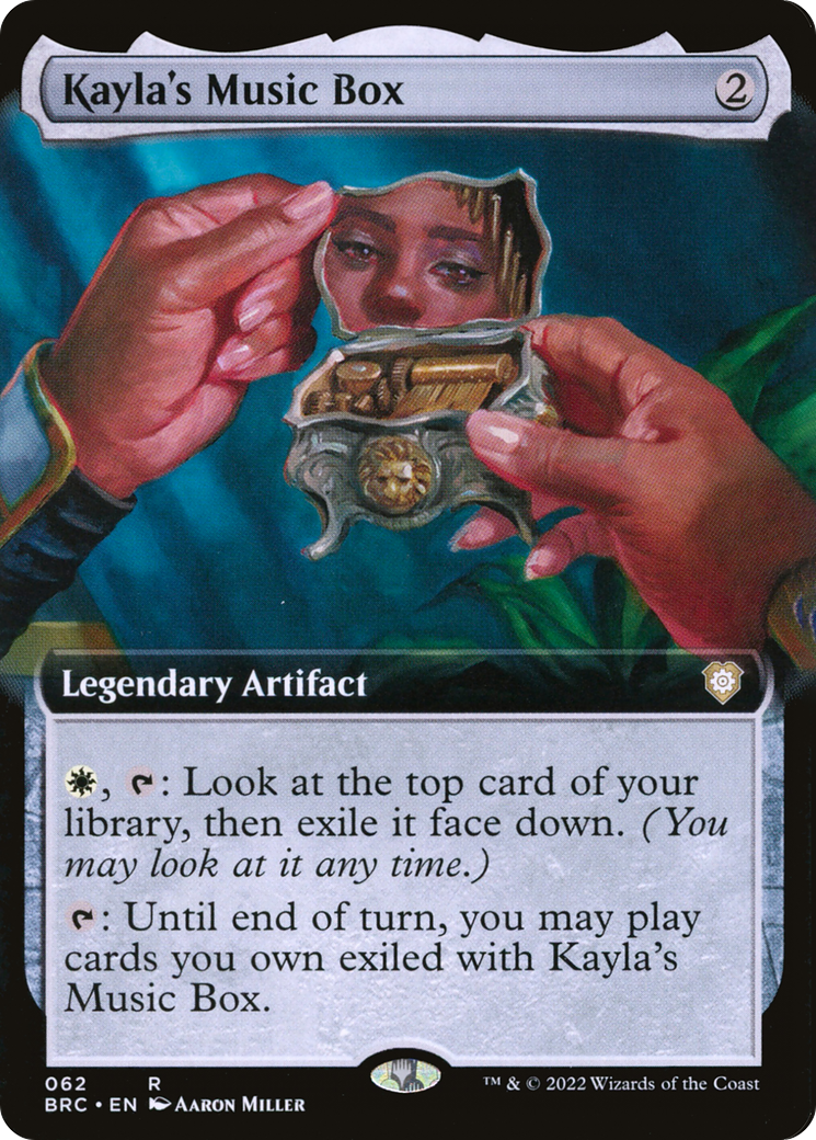 Kayla's Music Box (BRC-062) - The Brothers' War Commander: (Extended Art)