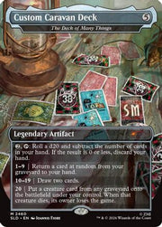 Custom Caravan Deck - The Deck of Many Things (SLD-2460) - Secret Lair Drop Series