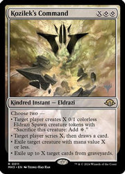 Kozilek's Command (PPECL-011) - Promo Pack: Lorwyn Eclipsed Foil