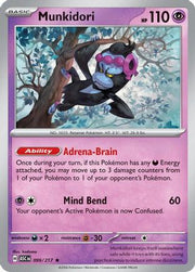 Munkidori 099  - Reverse Holofoil ME Ascended Heroes - Rare