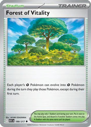 Forest of Vitality 188  - Reverse Holofoil ME Ascended Heroes - Uncommon
