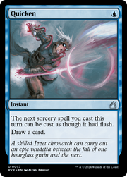 Quicken (RVR-057) - Ravnica Remastered Foil