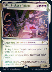 Vilis, Broker of Blood (SLD-1567) - Secret Lair Drop: (Showcase) Foil