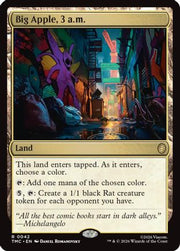 Big Apple, 3 a.m. (TMC-042) - Commander: Teenage Mutant Ninja Turtles Foil