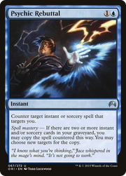 Psychic Rebuttal (ORI-067) - Magic Origins