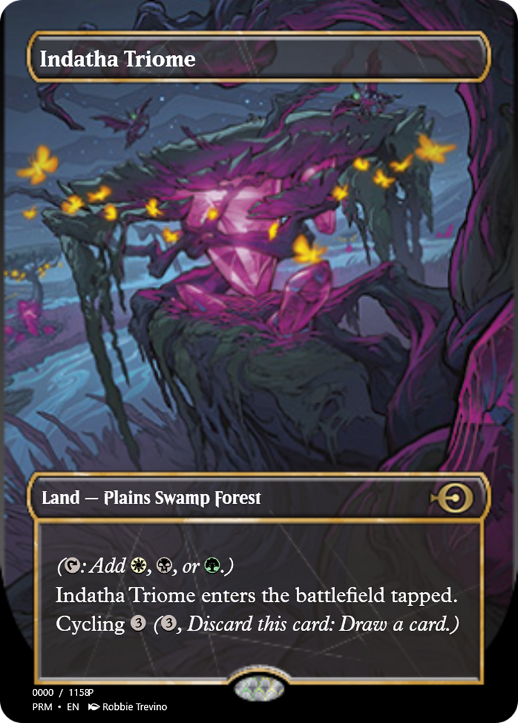 Indatha Triome (PRM-80945) - Magic Online Promos Foil