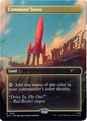 Command Tower (7097) (SLD-7097) - Secret Lair Drop Series Foil