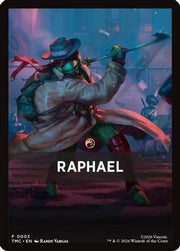 Raphael Theme Card (TMC-003) - Commander: Teenage Mutant Ninja Turtles