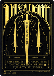 Swords to Plowshares (SLD-364) - Secret Lair Drop Etched Foil
