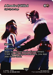A Promise Fulfilled - Light Up the Stage (Showcase) (FCA-039) - FINAL FANTASY: Through the Ages / A Promise Fulfilled (Borderless)