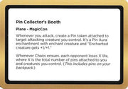 Pin Collector's Booth (Black Lotus Unknown Planechase) (OVER-) - Oversize Cards