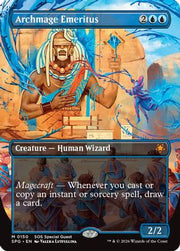 Archmage Emeritus (Borderless) (SPG-150) - Special Guests Foil