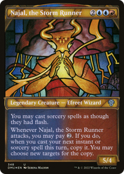 Najal, the Storm Runner (DMU-348) - Dominaria United: (Showcase) Foil