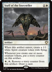 Staff of the Storyteller (SOC-111) - Commander: Secrets of Strixhaven