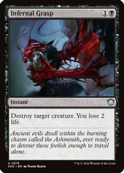 Infernal Grasp (SOC-216) - Commander: Secrets of Strixhaven