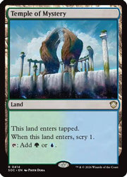 Temple of Mystery (SOC-414) - Commander: Secrets of Strixhaven