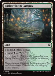 Witherbloom Campus (SOC-423) - Commander: Secrets of Strixhaven