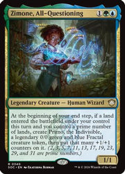 Zimone, All-Questioning (SOC-340) - Commander: Secrets of Strixhaven