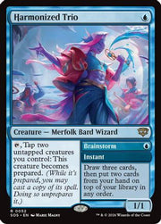 Harmonized Trio (SOS-052) - Secrets of Strixhaven Foil