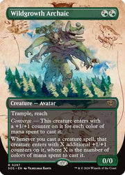 Wildgrowth Archaic (Borderless) (SOS-297) - Secrets of Strixhaven