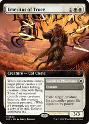 Emeritus of Truce (Extended Art) (SOS-309) - Secrets of Strixhaven