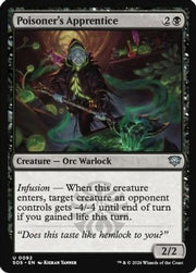 Poisoner's Apprentice (SOS-092) - Secrets of Strixhaven Foil