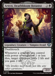 Arnyn, Deathbloom Botanist (SOS-074) - Secrets of Strixhaven Foil