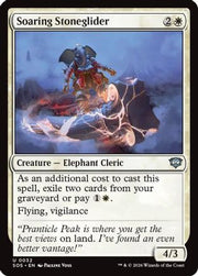 Soaring Stoneglider (SOS-032) - Secrets of Strixhaven Foil