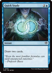 Quick Study (SOS-065) - Secrets of Strixhaven Foil