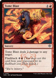 Tome Blast (SOS-135) - Secrets of Strixhaven